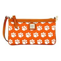 dooney and bourke clemson wristlet