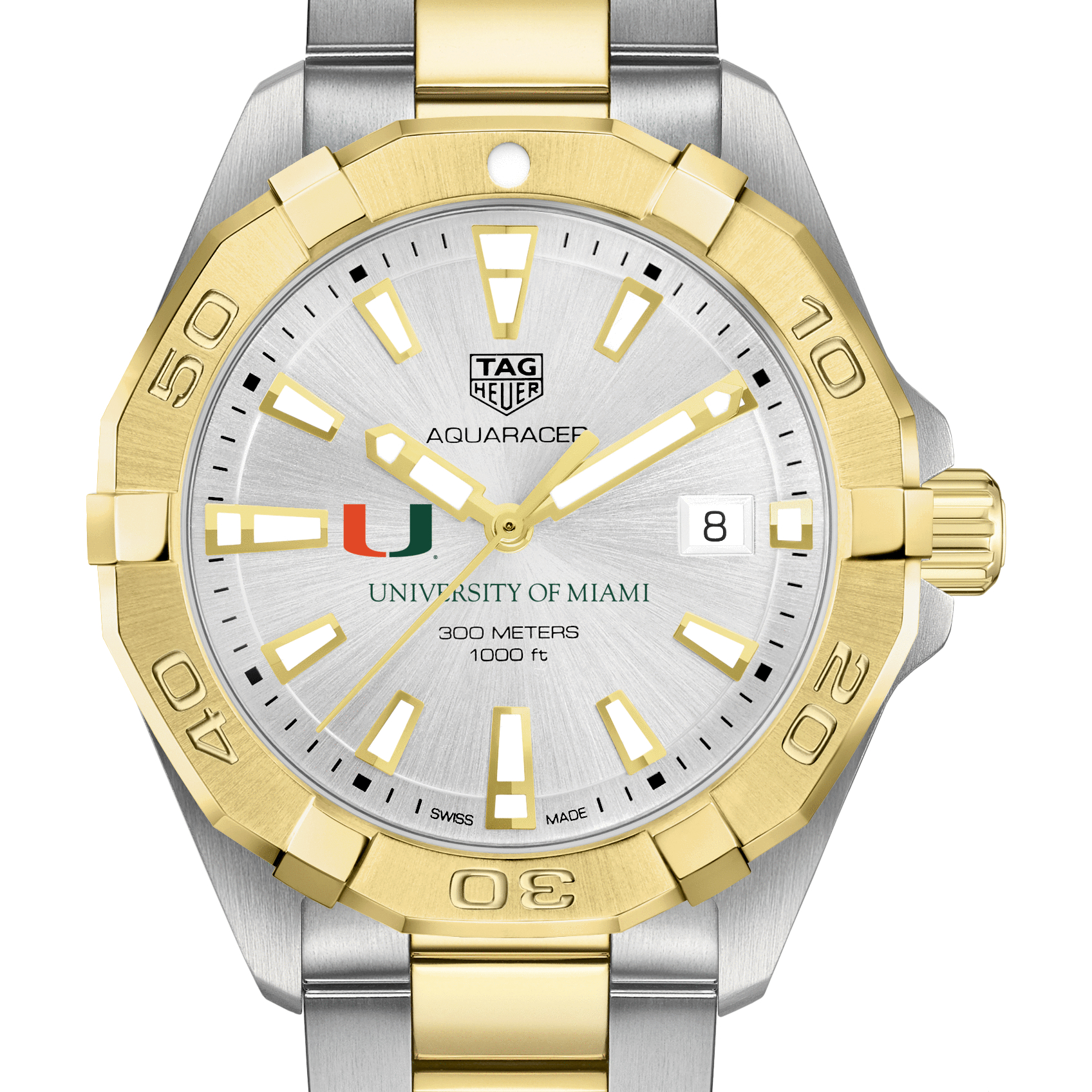 Miami Men's TAG Heuer Two-Tone Aquaracer Image-1