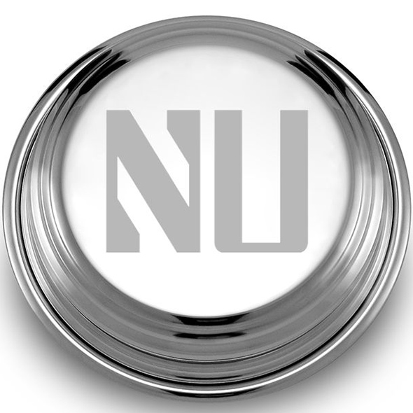 Northwestern Pewter Paperweight Image-2